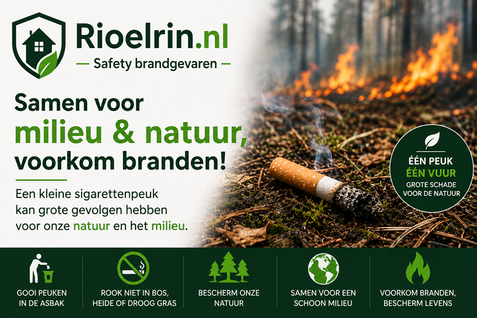 Safety brandgevaren natuur