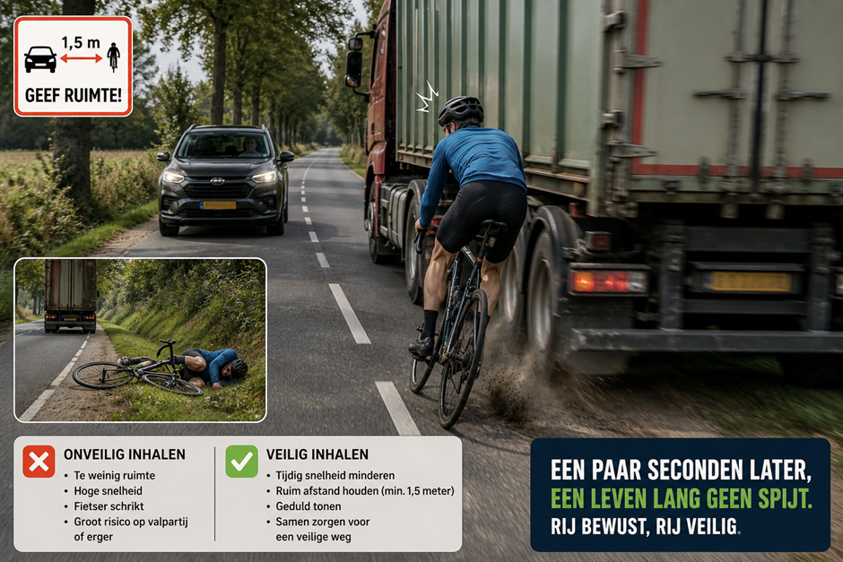 fietser gefvaarlijk