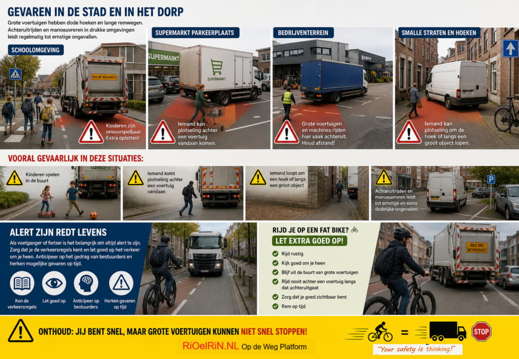 veilige aanrijroutes