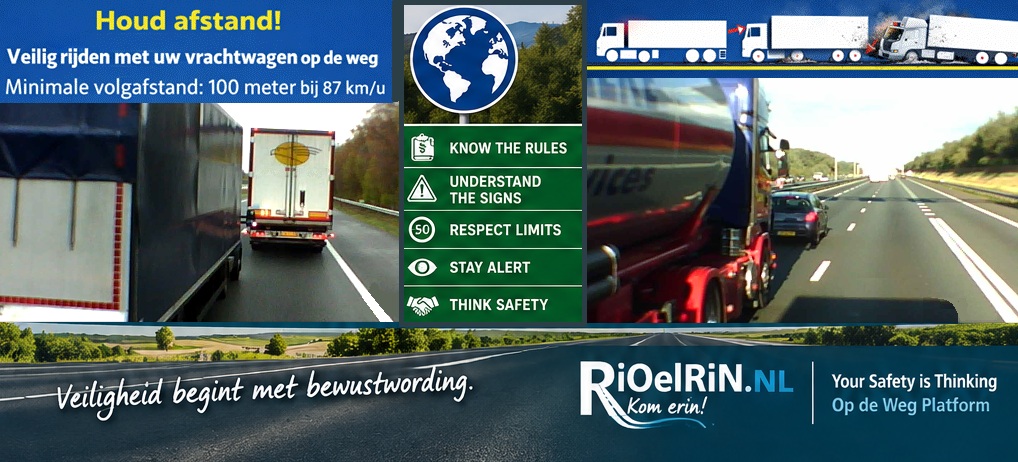 gevaarlijk afstand houden